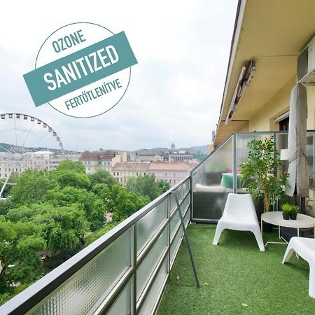 Standard Apartment By Hi5 - Incredible View With Terrace Budapest Exterior photo